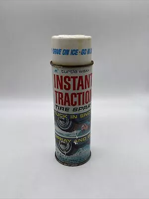 Vintage Turtle Wax Instant Traction 1983 Full Spray Can #T-665 R • $14