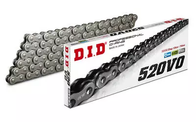 D.I.D 520 VO Series O-Ring Chain 120 Links Natural • $76.71