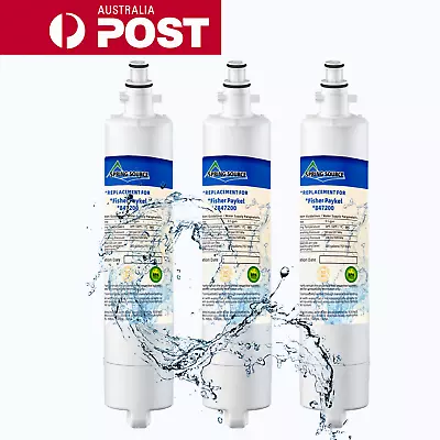 3 X Fisher Paykel 847200 Premium Compatible Ice & Water Fridge Filter - 847200 • $46.99