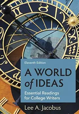 Lee A Jacobus A World Of Ideas (Paperback) • $176.80