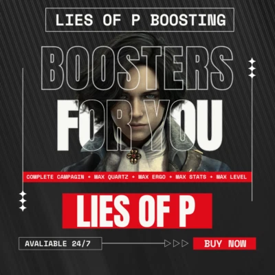 $79 • Buy 🚀 Lies Of P Boosting🚀 🎮 Max Level, Quartz, Ergo & Skills [XBOX] 🚀