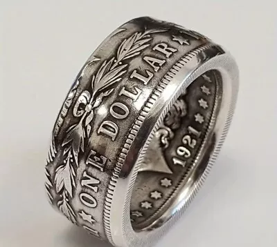 Morgan Dollar Ring Size 7-13 • $15