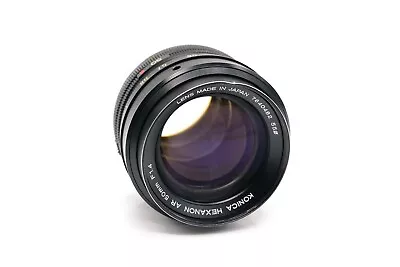 Konica Hexanon 50mm F1.4 Konica AR Mount Lens Works But Read! • $49.99