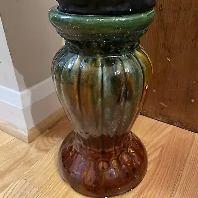 Majolica Art Nouveau/Pedestal ONLY • $40