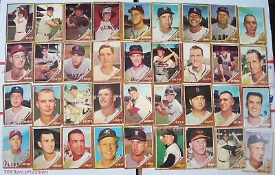 $6.99 • Buy Topps 1962 Vintage Baseball 36 Card Lot Green Poor Shape
