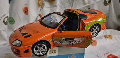 2002 Racing Champions Fast And The Furious 1:18 Scale 1995 Toyoya Supra Loose A1 • $45