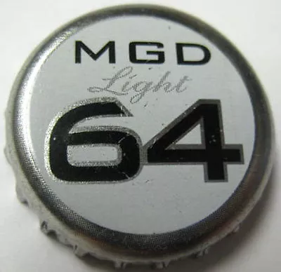 MGD 64 LIGHT Used Beer CROWN Bottle CAP Miller Brewing Milwaukee WISCONSIN • $2.79