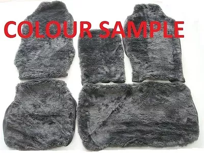 Custom Made Grey Fur Seat Cover Fit Mazda Truck T4600 Wide 2002 +t4000 2000 • $159.99