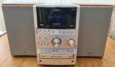 Sony Cmt-spz90db Micro 3 Cd Cassette Dab Tuner With Matching Ss-cspz50 Speakers • £49.50