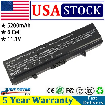 Battery For Dell Inspiron 1525 1526 1545 1546 GW240 RN873 X284G M911G HP297 HP27 • $13.99