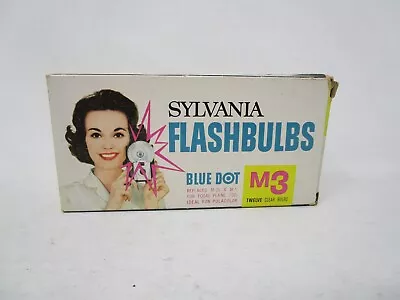 12 Sylvania Blue Dot M3 Flashbulbs • $6.99