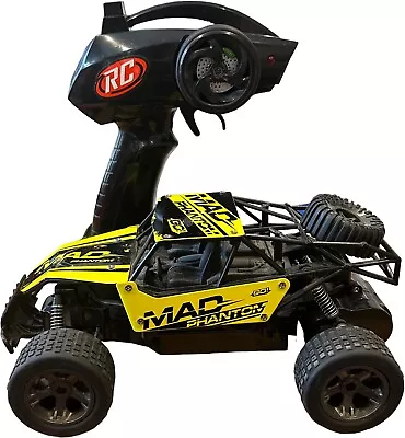 Metal Body Mad Phantom - 1:18 Scale RC Remote Control Car Buggy 2.4 Hhz • $39.90