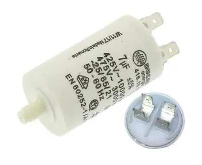 Hoover Candy Hotpoint Tumble Dryer Capacitor Ducati 7uf µf Microfarad • £8.45
