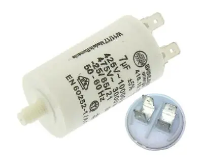 Hoover Tumble Dryer Motor Capacitor 7uf Vhc180-80 Vhc380-80 • £9.25