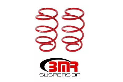 BMR Fits 15-17 S550 Mustang Front Drag Version Lowering Springs - Red • $115.55