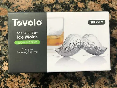 TOVOLO Mustache Ice Molds • $8.95