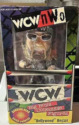 Vintage NOS WCW NWO Hollywood Hogan Big Boys Hand Painted Bobblehead! • $12.99