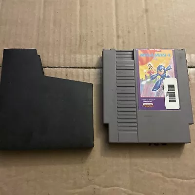 Mega Man 4 (Nintendo NES 1992) Authentic FREE SHIPPING • $59.99