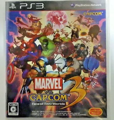 Marvel Vs. Capcom 3 Fate Of Two Worlds - Playstation 3 - 2011 - Japan PS3 Import • £31.32