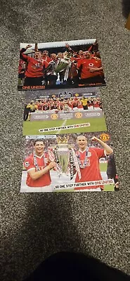 Manchester United Football Memorabilia Postcards • £1