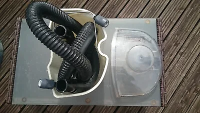 Karcher Puzzi 10/1 Parts CLEAR LID WASTE WATER BUCKET & SPRAY EXTRACTION HOSE • £99