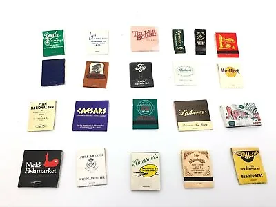 Lot Of 21 Vintage Matches Matchbox Advertising • $15