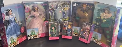 8 Barbie Wizard Of Oz 1999 Collection Set Includes 3 Munchkins Pre Owned • $199