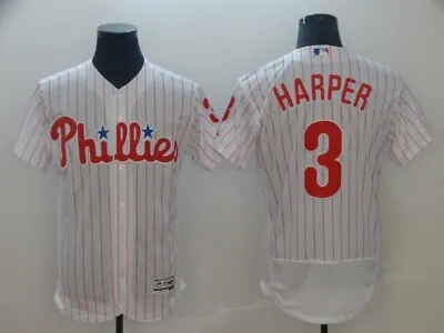 Men's Philadelphia Phillies #3 Bryce Harper-Stitched Jersey • $39.99