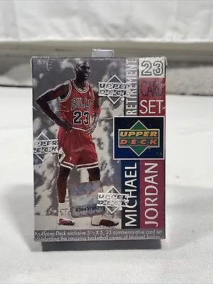 1999 Upper Deck Michael Jordan Last Dance Retirement 23 Card Factory Sealed Set • $79.99