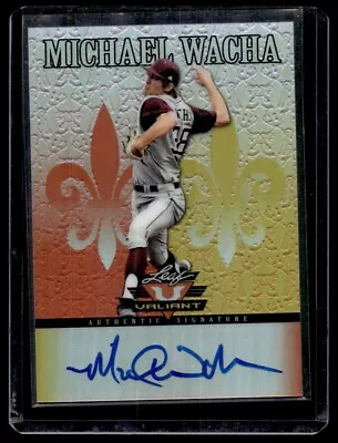 2012 Leaf Valiant Draft Orange Michael Wacha Rookie Auto 33/99 St St. Louis • $15