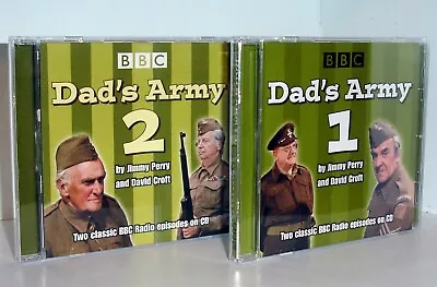 DAD'S ARMY - 1 & 2 - 4 Classic Episodes - CD Audio Books [2008] • £9.99