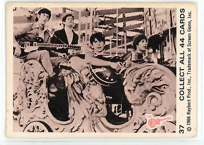 1966 Raybert & Co. THE MONKEES CARD #37 VG • $3.98