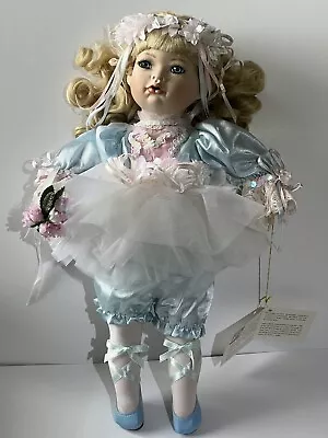 Exclusive World Gallery Signature Porcelain Collectibles Ballerina Doll Felicia. • $79.99