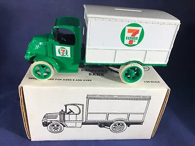 U2-55 Ertl 1:25 Scale Die Cast Bank - 1926 Mack Delivery Truck - 7-eleven • $23.95