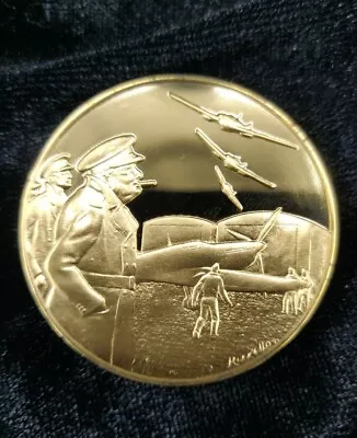 £25 • Buy 1974 John Pinches Churchill Centenary Trust  26g Medals - Battle Of Britain