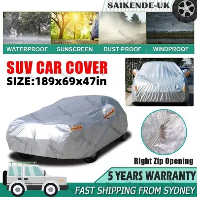 Full Car Protection Cover Waterproof Sun UV Snow Dust Rain Resistant For Toyota • $20.99