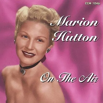 On The Air - Marion Hutton - Music CD - Like New • $9.06