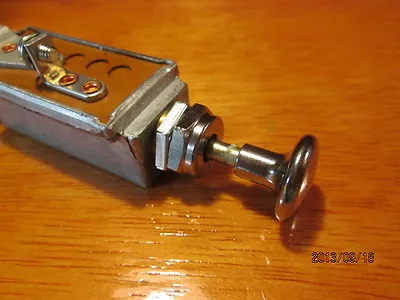 Vintage Dash Instrument Truck Hot Rod Rat Scta 30a Fog Head Light Switch Lamp • $39.26