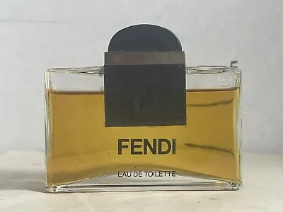 Vintage Fendi By Fendi Eau De Toilette 1985 Bethco Splash Bottle 50ml 1.7 Oz • $113.99