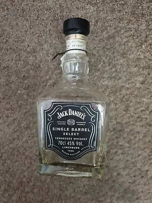 Jack Daniels Decanter .Empty Bottle .Single Barrel Select. Bottle .70cl.for Upcy • £6.99