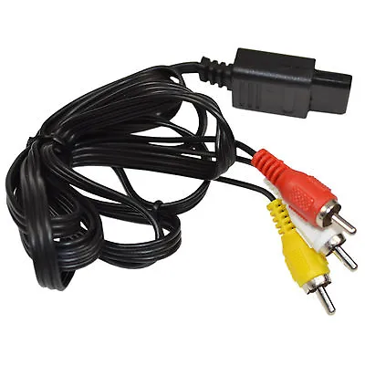 AV Cable For Nintendo Super NES / 64 System N64 / GameCube TV Video Game Console • $7.95