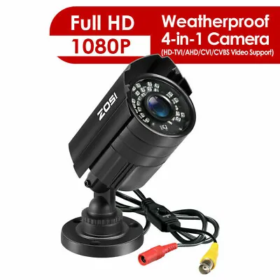 ZOSI Outdoor CCTV Camera 3000VL Home Security Night Vision 4in1 TVI AHD CVI CVBS • £13.20