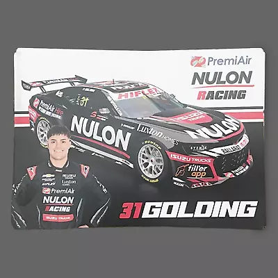 2024 Supercars - PremiAir Nulon Racing Signing Card - James Golding • $5