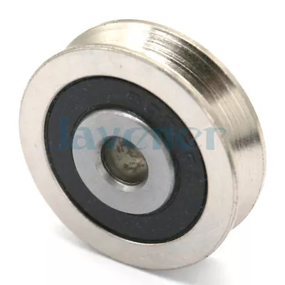 $7.69 • Buy 2pcs 6x30x8mm V Groove Width 5.5mm Guide Pulley Sealed Rail Ball Bearing