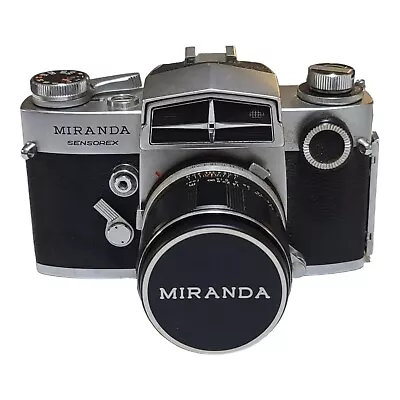 Miranda Sensorex 35mm SLR Film Camera W/ 28mm Lens UNTESTED - FOR PARTS • $39.99