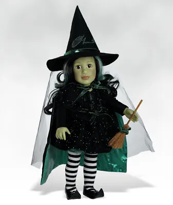 $229.99 • Buy NEW 18  Green Face Wicked Witch Wizard Of Oz Play Doll With Broom