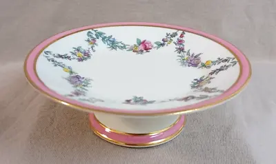 Vintage Aynsley England 5  MIni Dessert Pedestal Cake Stand 1940-1960 • $25