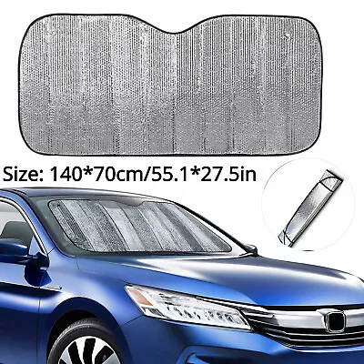 Car Windshield Front Window Foldable Sun Shade Cover Visor UV Block Protector • $6.99