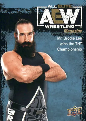 2021 Upper Deck AEW #95 Mr. Brodie Lee SP • $3.60