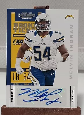 2012 Panini Contenders Rookie Ticket Auto Melvin Ingram RC #166  • $9.99